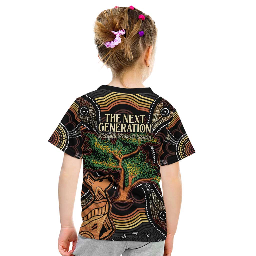 NAIDOC Week 2025 Indigenous Kid T Shirt Legacies - Tree Of Life