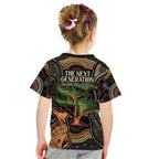 NAIDOC Week 2025 Indigenous Kid T Shirt Legacies - Tree Of Life