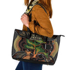 NAIDOC Week 2025 Indigenous Leather Tote Bag Legacies - Tree Of Life