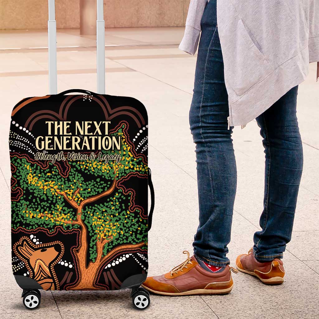 NAIDOC Week 2025 Indigenous Luggage Cover Legacies - Tree Of Life
