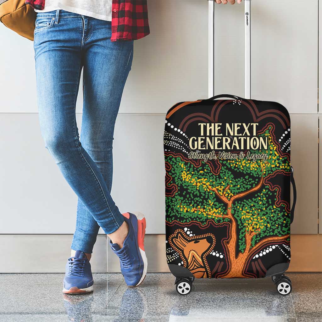 NAIDOC Week 2025 Indigenous Luggage Cover Legacies - Tree Of Life