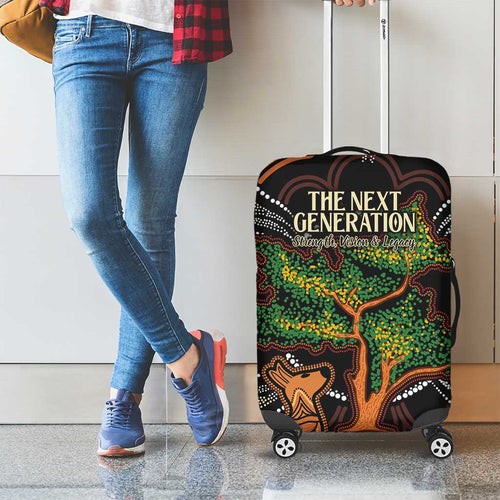 NAIDOC Week 2025 Indigenous Luggage Cover Legacies - Tree Of Life