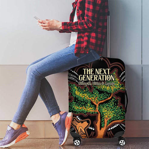 NAIDOC Week 2025 Indigenous Luggage Cover Legacies - Tree Of Life