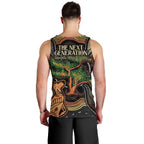 NAIDOC Week 2025 Indigenous Men Tank Top Legacies - Tree Of Life