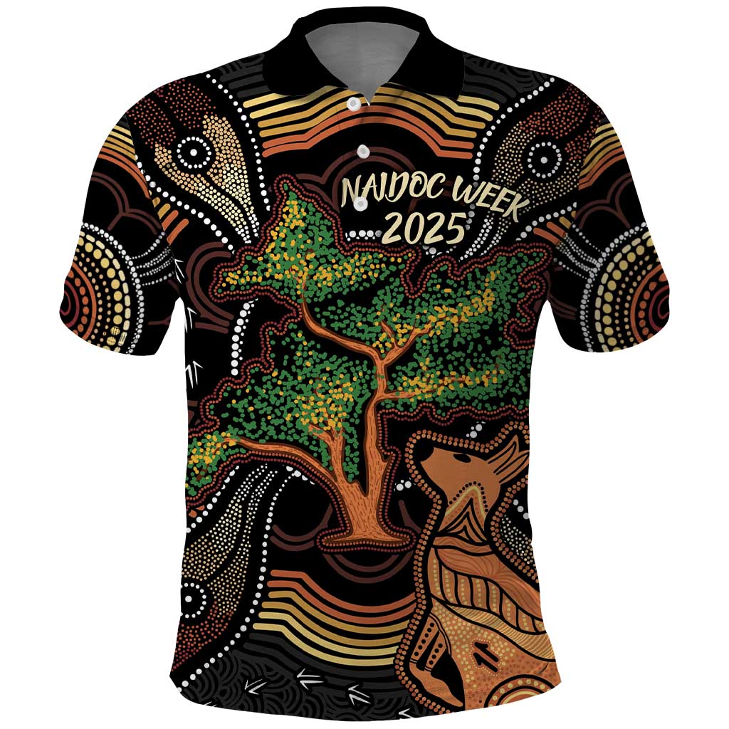 NAIDOC Week 2025 Indigenous Polo Shirt Legacies - Tree Of Life