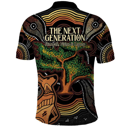 NAIDOC Week 2025 Indigenous Polo Shirt Legacies - Tree Of Life