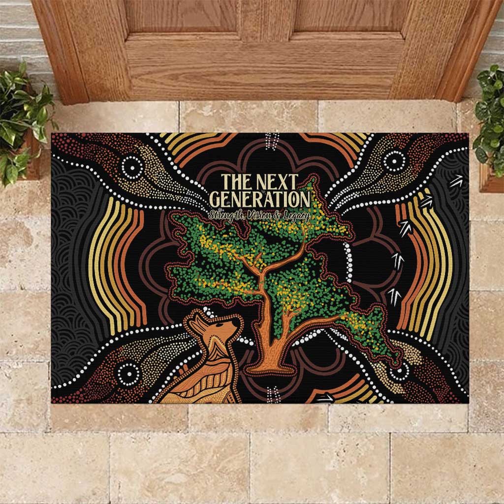 NAIDOC Week 2025 Indigenous Rubber Doormat Legacies - Tree Of Life