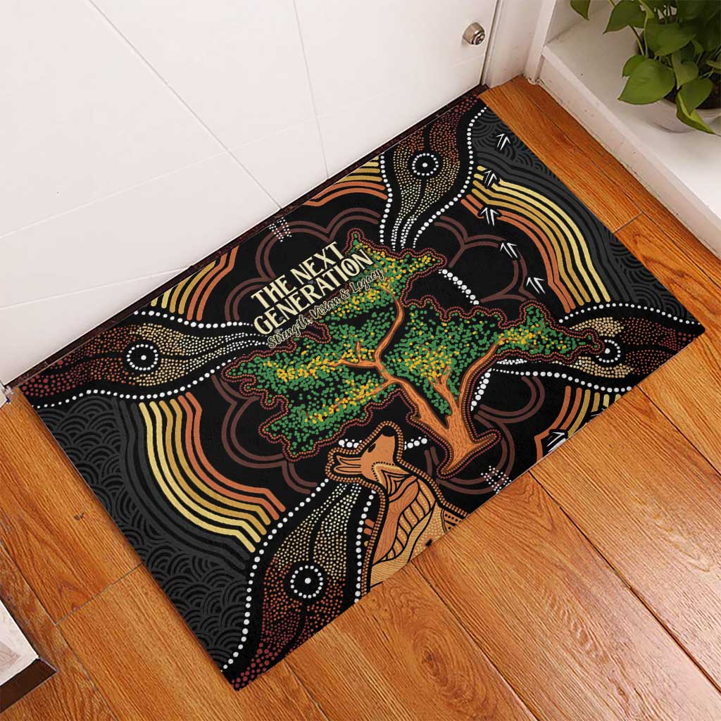 NAIDOC Week 2025 Indigenous Rubber Doormat Legacies - Tree Of Life