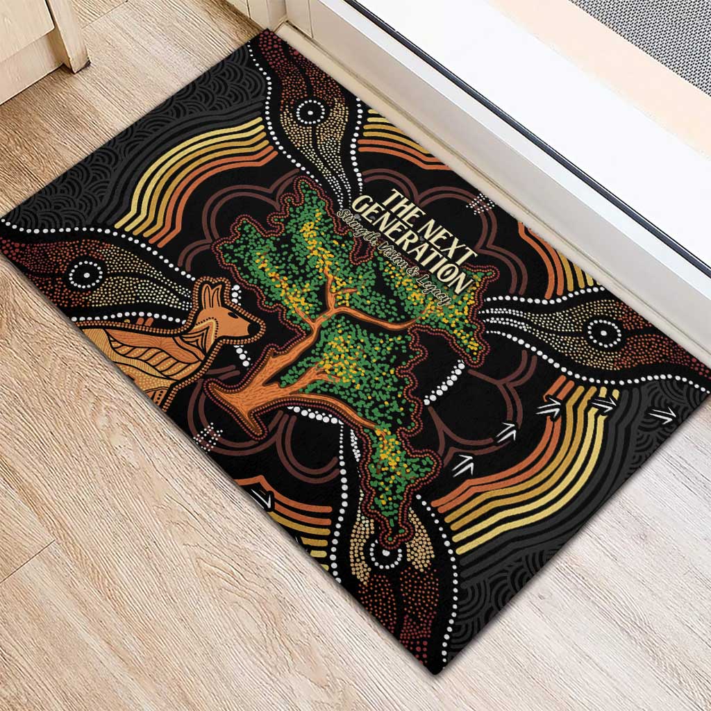 NAIDOC Week 2025 Indigenous Rubber Doormat Legacies - Tree Of Life