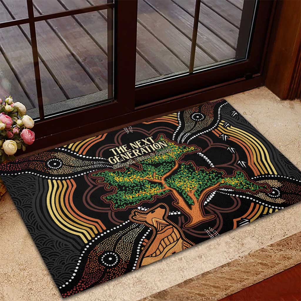 NAIDOC Week 2025 Indigenous Rubber Doormat Legacies - Tree Of Life