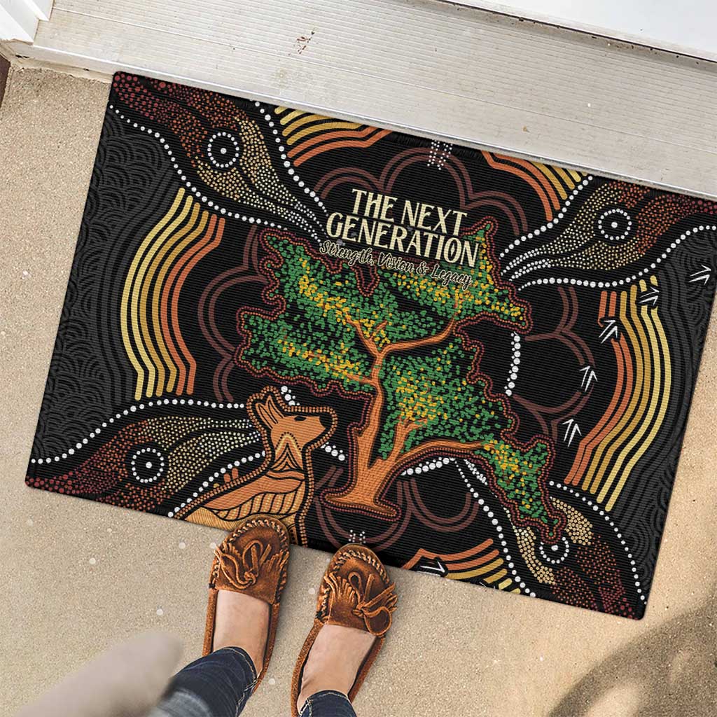 NAIDOC Week 2025 Indigenous Rubber Doormat Legacies - Tree Of Life