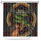 NAIDOC Week 2025 Indigenous Shower Curtain Legacies - Tree Of Life