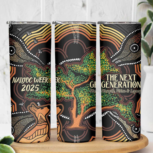 NAIDOC Week 2025 Indigenous Skinny Tumbler Legacies - Tree Of Life