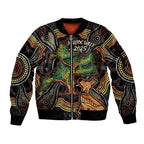 NAIDOC Week 2025 Indigenous Sleeve Zip Bomber Jacket Legacies - Tree Of Life