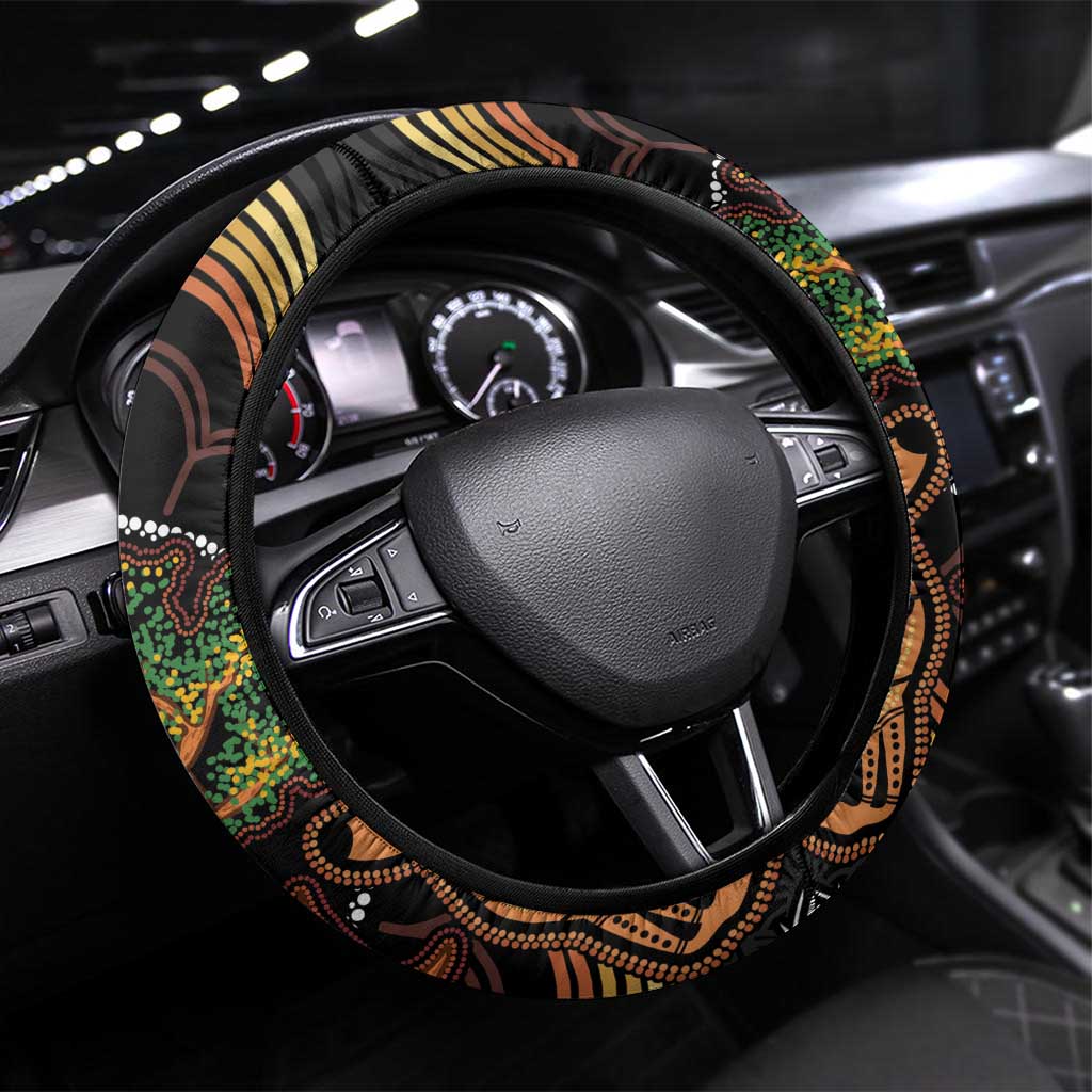 NAIDOC Week 2025 Indigenous Steering Wheel Cover Legacies - Tree Of Life