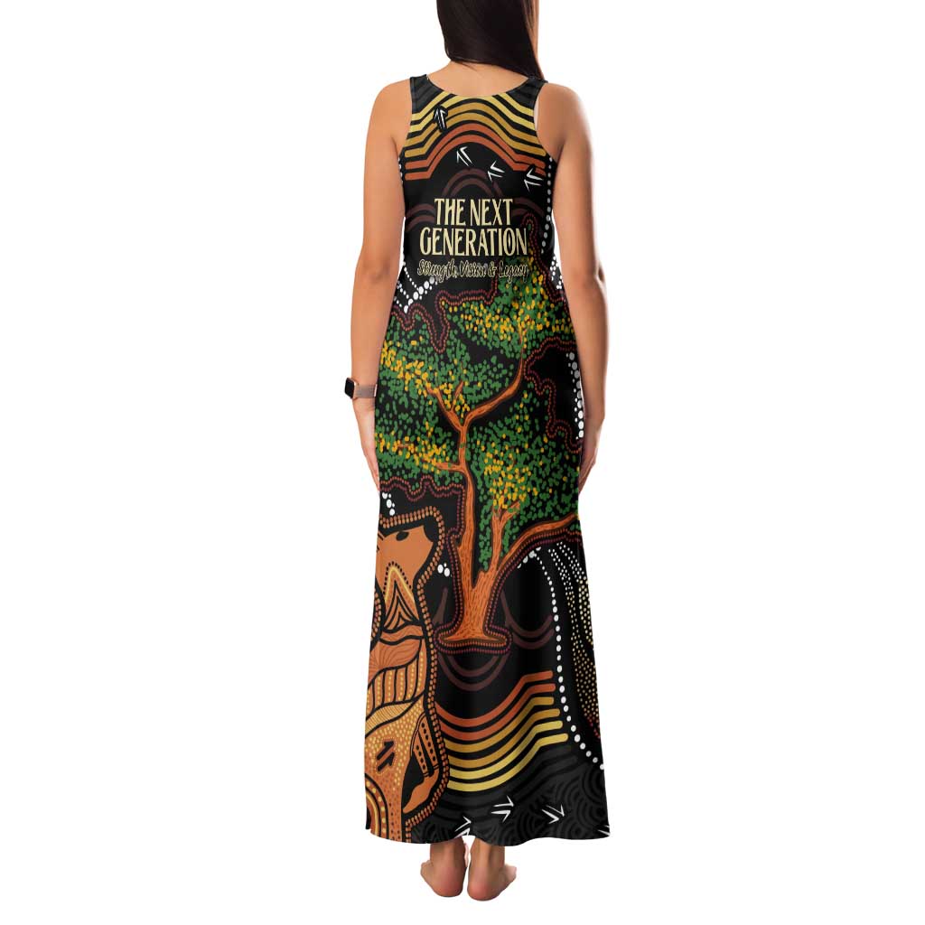NAIDOC Week 2025 Indigenous Tank Maxi Dress Legacies - Tree Of Life