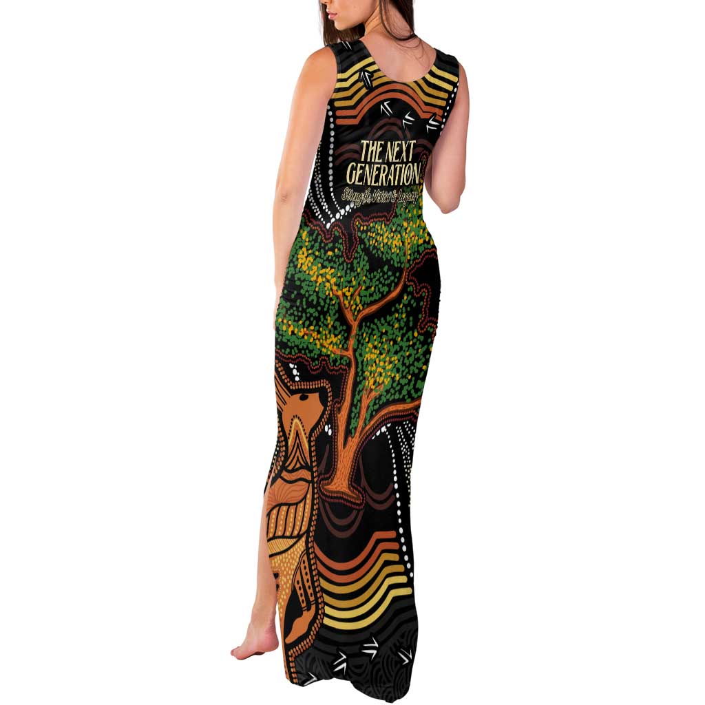 NAIDOC Week 2025 Indigenous Tank Maxi Dress Legacies - Tree Of Life