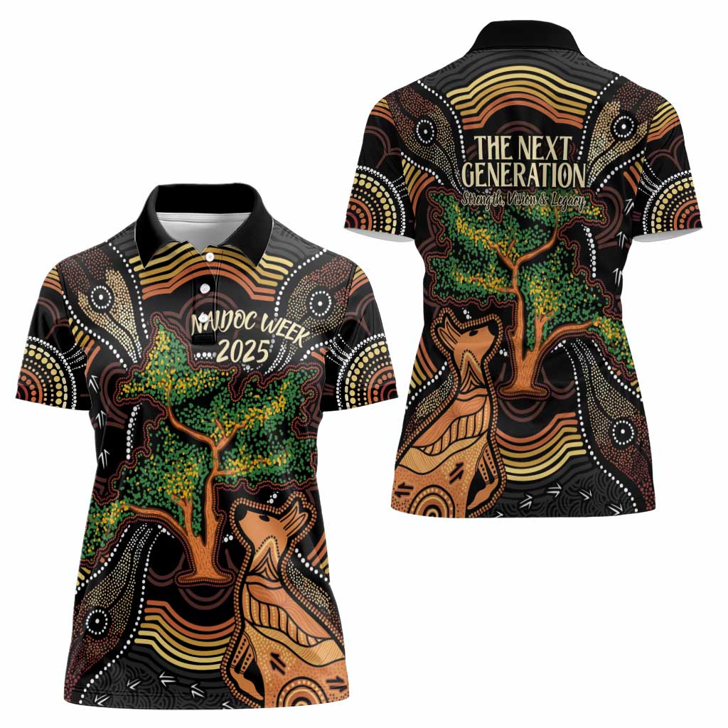 NAIDOC Week 2025 Indigenous Women Polo Shirt Legacies - Tree Of Life