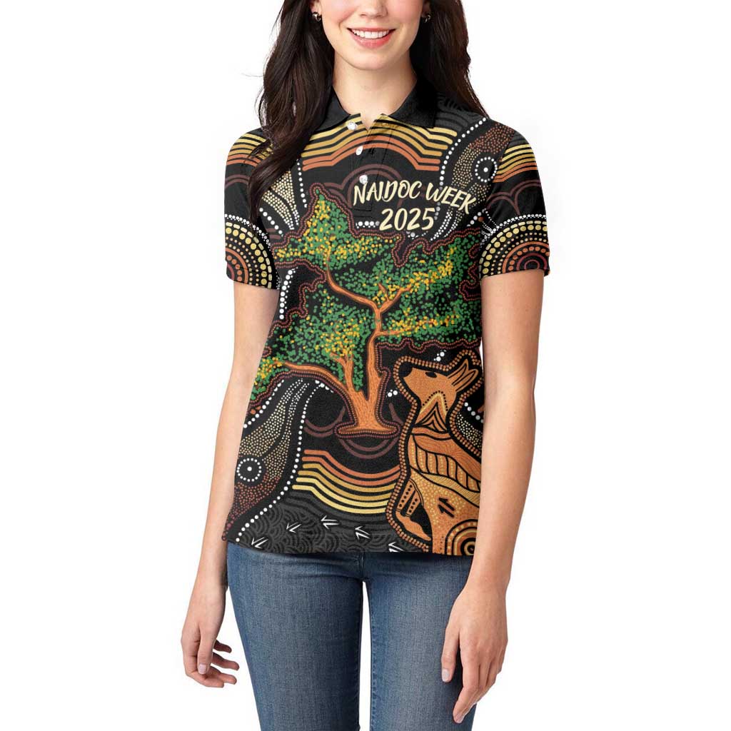 NAIDOC Week 2025 Indigenous Women Polo Shirt Legacies - Tree Of Life