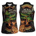 NAIDOC Week 2025 Indigenous Women Sleeveless Polo Shirt Legacies - Tree Of Life