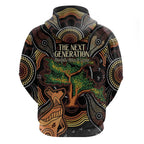 NAIDOC Week 2025 Indigenous Zip Hoodie Legacies - Tree Of Life