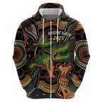 NAIDOC Week 2025 Indigenous Zip Hoodie Legacies - Tree Of Life