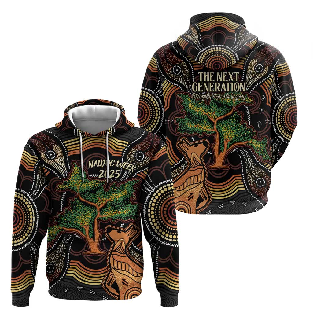 NAIDOC Week 2025 Indigenous Zip Hoodie Legacies - Tree Of Life