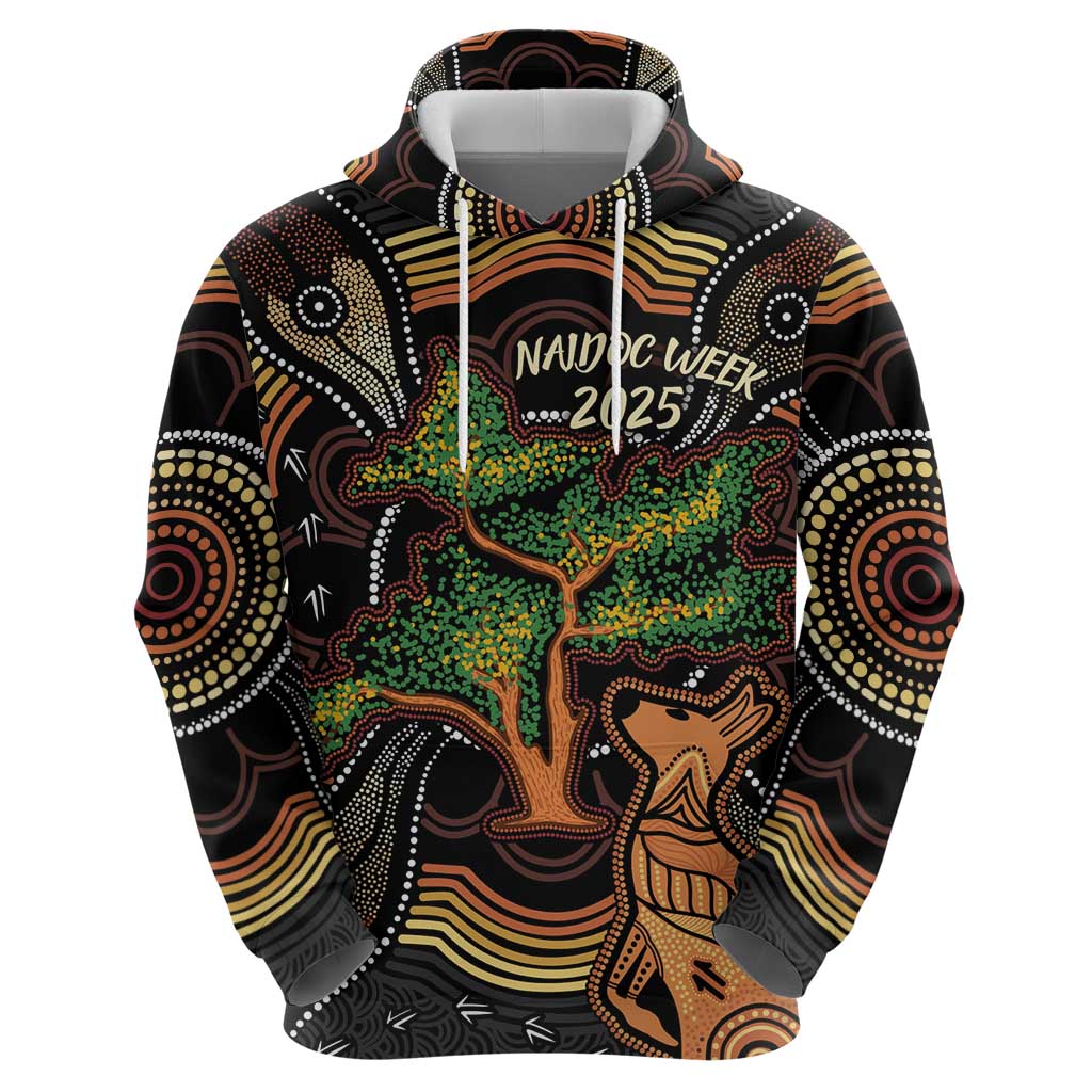 NAIDOC Week 2025 Indigenous Zip Hoodie Legacies - Tree Of Life