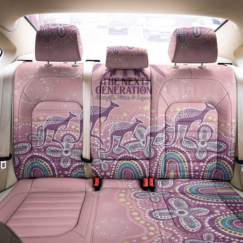 NAIDOC Week 2025 Indigenous Back Car Seat Cover Pastel Dream