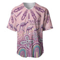 NAIDOC Week 2025 Indigenous Baseball Jersey Pastel Dream