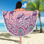 NAIDOC Week 2025 Indigenous Beach Blanket Pastel Dream