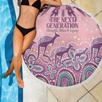 NAIDOC Week 2025 Indigenous Beach Blanket Pastel Dream