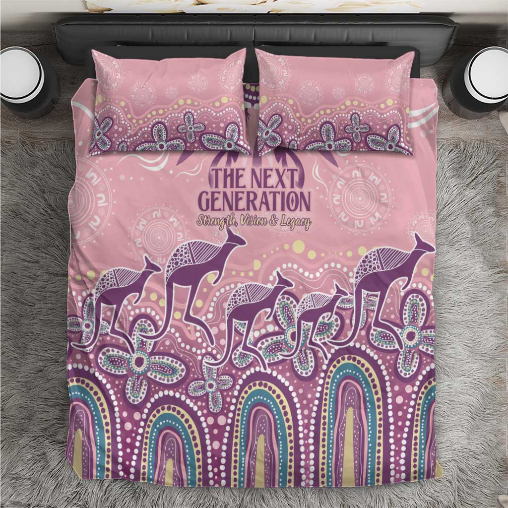 NAIDOC Week 2025 Indigenous Bedding Set Pastel Dream
