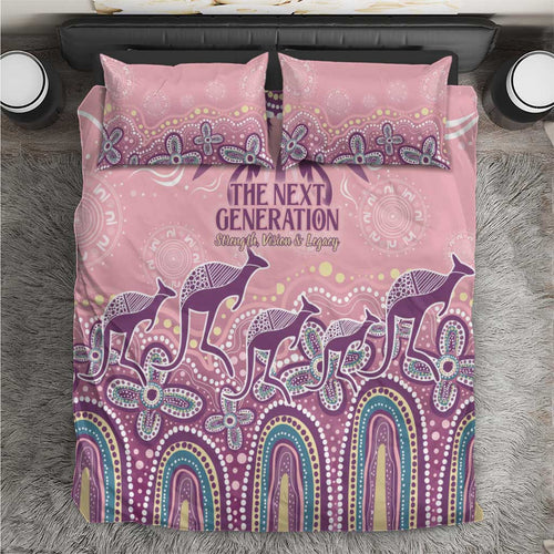 NAIDOC Week 2025 Indigenous Bedding Set Pastel Dream