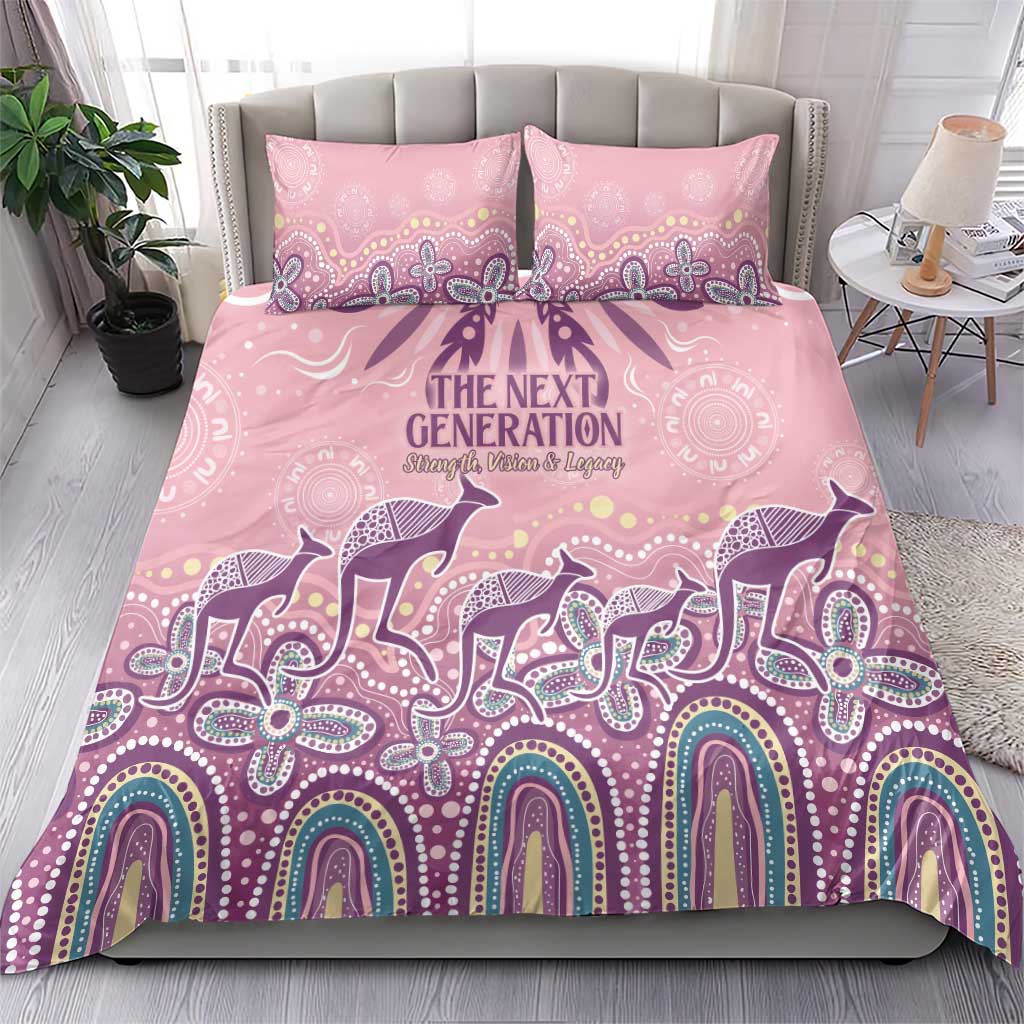 NAIDOC Week 2025 Indigenous Bedding Set Pastel Dream
