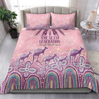 NAIDOC Week 2025 Indigenous Bedding Set Pastel Dream