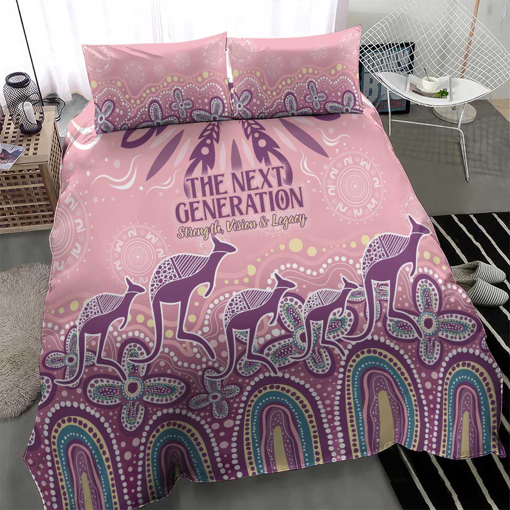 NAIDOC Week 2025 Indigenous Bedding Set Pastel Dream