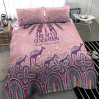 NAIDOC Week 2025 Indigenous Bedding Set Pastel Dream