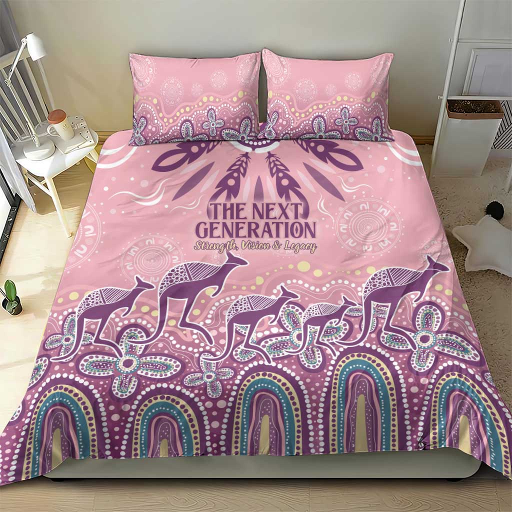 NAIDOC Week 2025 Indigenous Bedding Set Pastel Dream