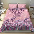NAIDOC Week 2025 Indigenous Bedding Set Pastel Dream