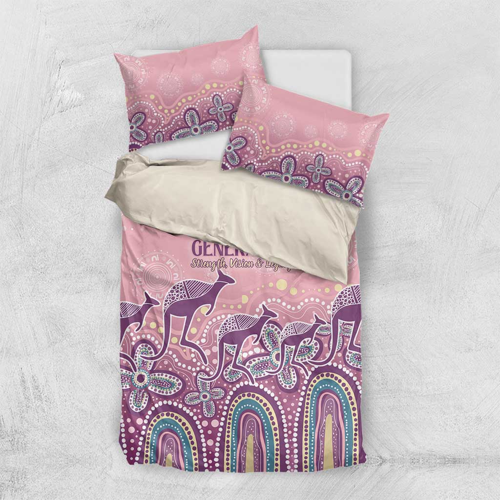 NAIDOC Week 2025 Indigenous Bedding Set Pastel Dream