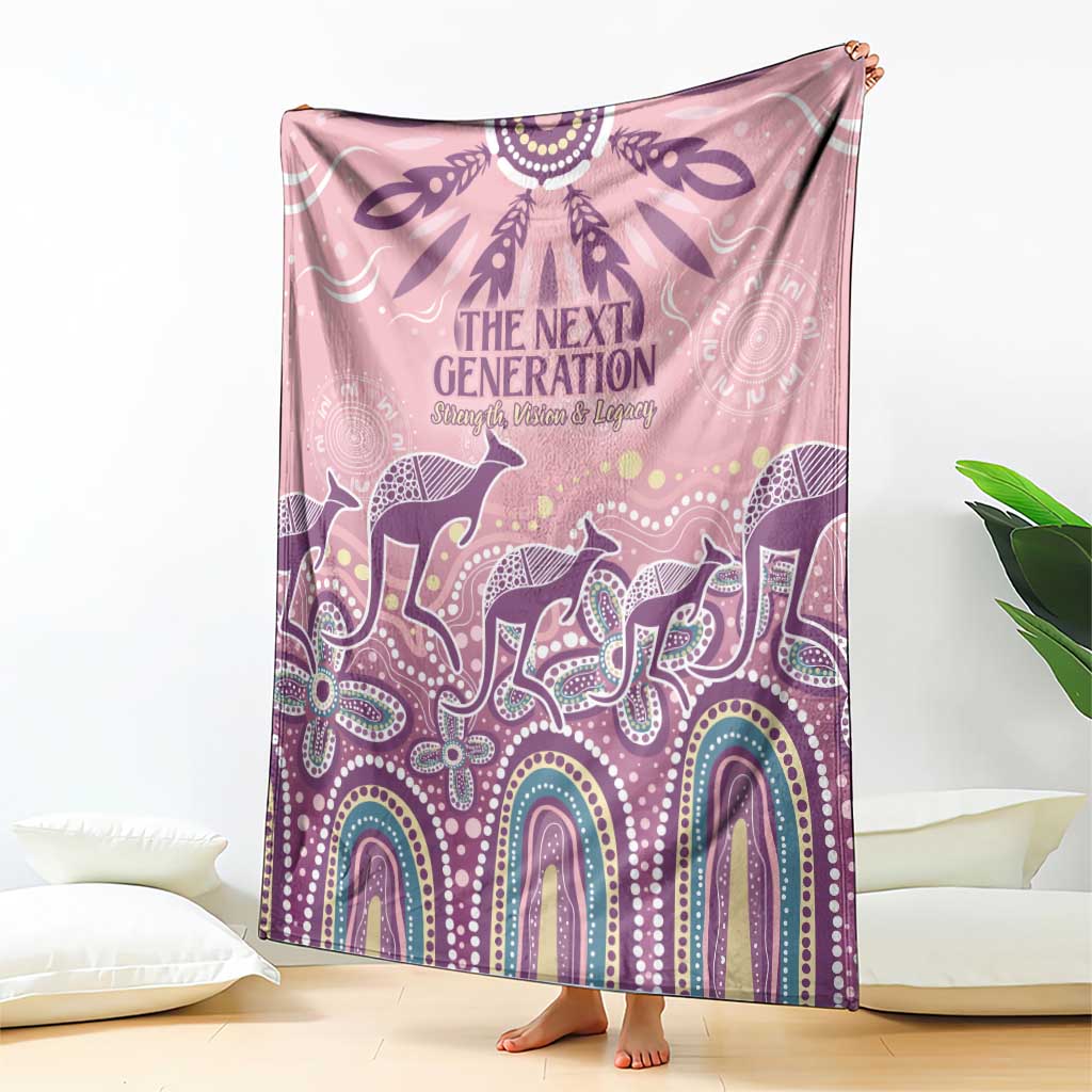 NAIDOC Week 2025 Indigenous Blanket Pastel Dream