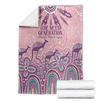 NAIDOC Week 2025 Indigenous Blanket Pastel Dream