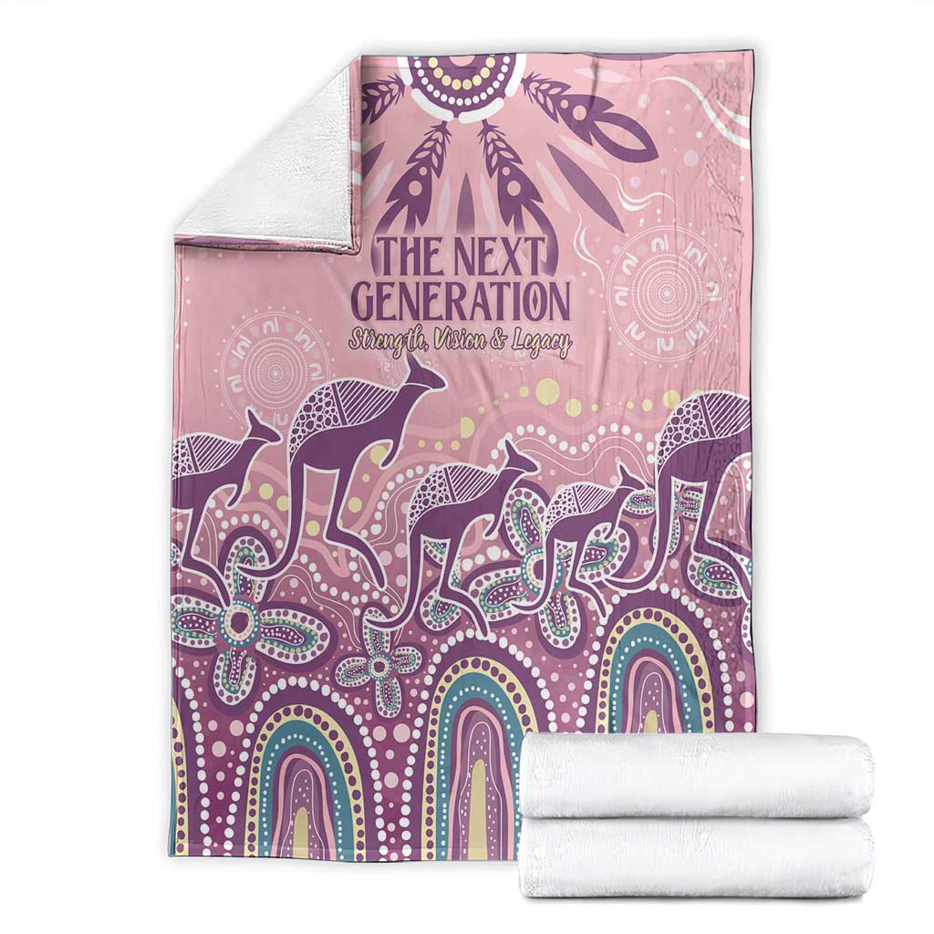NAIDOC Week 2025 Indigenous Blanket Pastel Dream