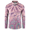 NAIDOC Week 2025 Indigenous Button Sweatshirt Pastel Dream