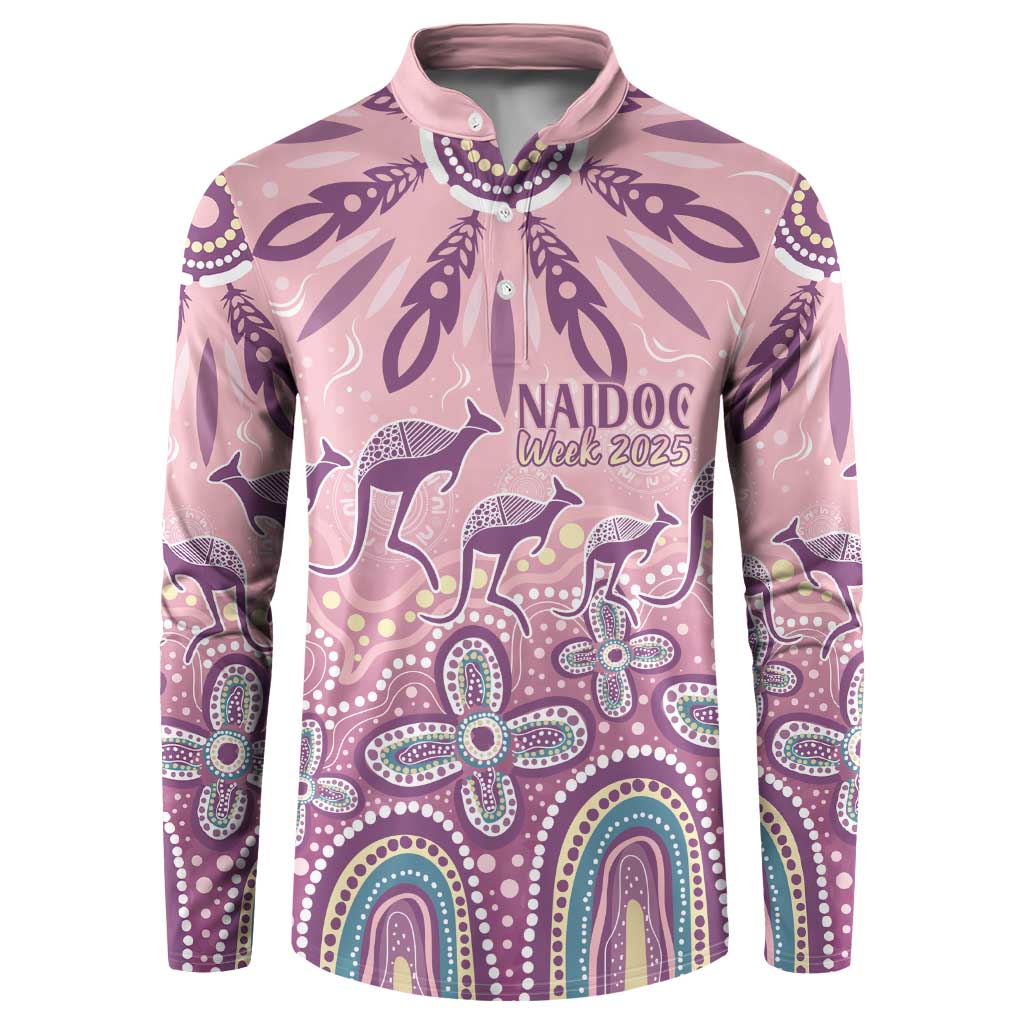 NAIDOC Week 2025 Indigenous Button Sweatshirt Pastel Dream