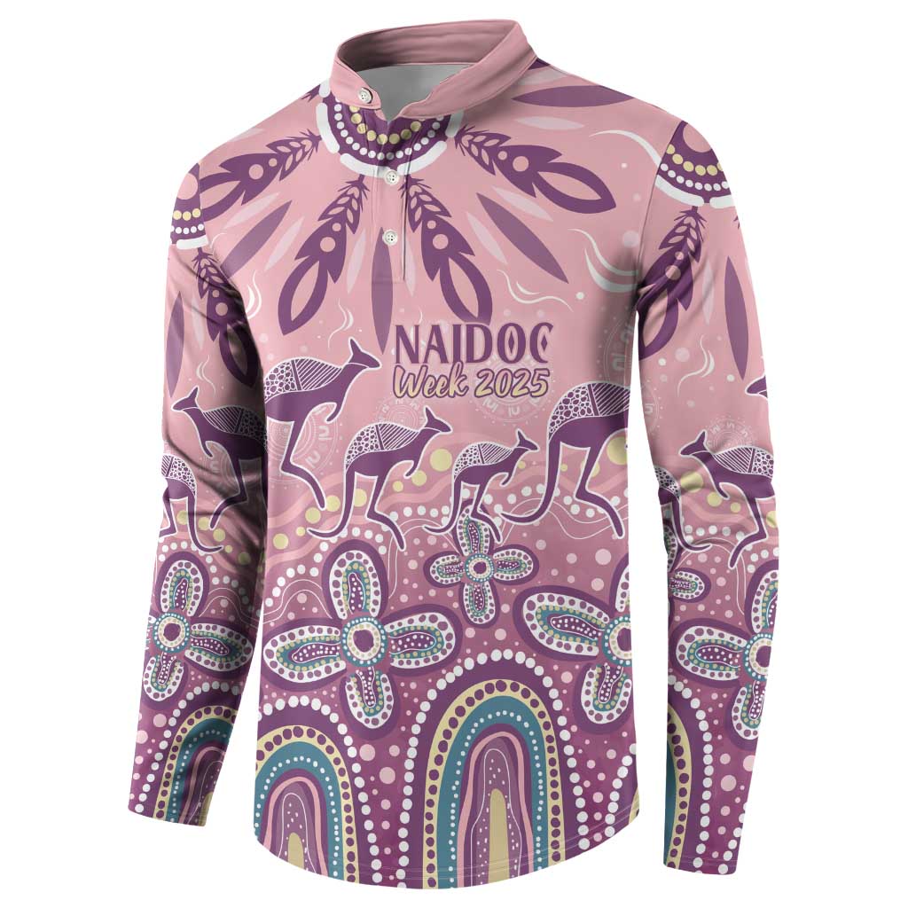 NAIDOC Week 2025 Indigenous Button Sweatshirt Pastel Dream