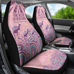 NAIDOC Week 2025 Indigenous Car Seat Cover Pastel Dream