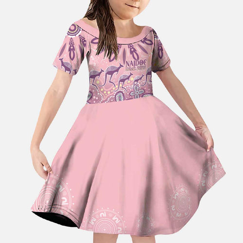 NAIDOC Week 2025 Indigenous Family Matching Mermaid Dress and Hawaiian Shirt Pastel Dream
