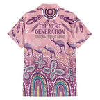 NAIDOC Week 2025 Indigenous Family Matching Tank Maxi Dress and Hawaiian Shirt Pastel Dream